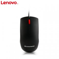 联想 鼠标磨砂有线鼠标台式机笔记本电脑商务办公游戏鼠标USB M120