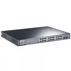 TP-Link 24口全千兆PoE交换机 总功率375W TL-SG1226PE