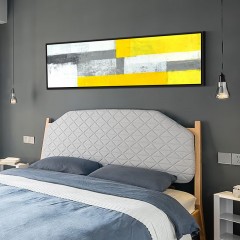 国产 北欧抽象风格卧室床头装饰画 简约现代壁画 客厅创意时尚挂画横幅