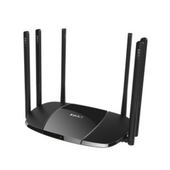 迅捷 FAC1208R 1200M 双频路由器家用穿墙高速WIFI六天线11AC