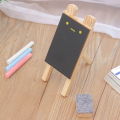国产 创意迷你木质小黑板支架式留言板