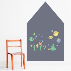 国产 黑板墙贴自粘墙贴家用装饰可擦写双层磁性加厚黑板贴