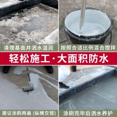 工泰 JS水泥砂浆防水涂料材料堵漏王卫生间屋顶水池鱼池专用防水胶 GT/JS01