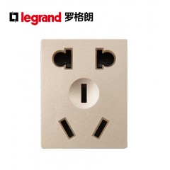 罗格朗 开关插座面板118型五孔模块10a小5孔模块 匹配尚超系列