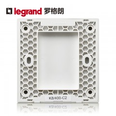 罗格朗 香槟金 金色86型白板空白面板底盒填空板盲板光板挡板