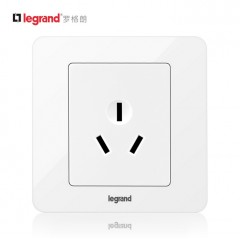 罗格朗 逸典圆三孔16a空调专用插座面板家用电热水器16安大功率