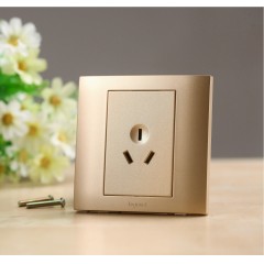罗格朗 三孔16a空调专用插座面板家用电热水器大功率墙壁16安