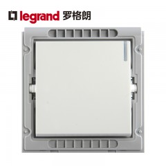罗格朗 开关插座K5 单开双控带灯开关面板单联双控带LED灯