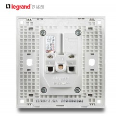 罗格朗 尚韵A7二三插五孔插座开关面板家用86型5孔墙壁电源暗装