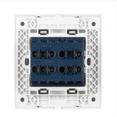 公牛 装饰开关系列面板 3开双控开关插座三开双控开关 G22