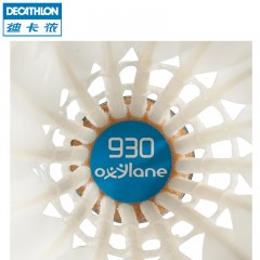 迪卡侬 羽毛球12只装一级鸭毛训练球外耐打比赛训练球练习BMT