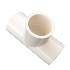 国产 水管给水管PVC三通胶粘三叉 20/25/32正三通 等径三通110/160/75