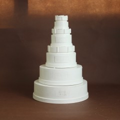 国产 排水PVC管件清扫口外50/75/110/160/200/250/315寸管子盖帽堵头