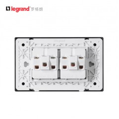 罗格朗 118型开关插座面板插座尚超风多功能10孔二位五孔小盒插