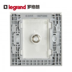 罗格朗 有线电视插座面板闭路插座有线插座 电视机插座面板86型 K5/31VTV75