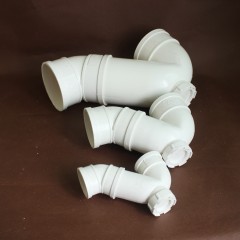 国产 PVC存水弯 排水管件50/75/110/160/4寸2寸 下水管配件 P弯