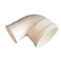 国产 排水PVC异径弯头110*50国标管件75*50大小弯头异径口弯头110*50