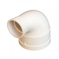 国产 排水PVC异径弯头110*50国标管件75*50大小弯头异径口弯头110*50