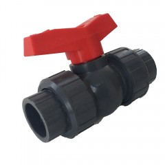 国产 给水PVC活接球阀20/25/32/40/50/63/75/90/110双活接油令阀门4寸