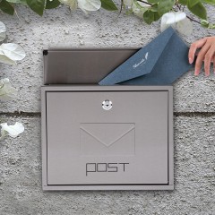 国产 信箱不锈钢创意邮政信报箱公司意见箱家用室外挂墙报纸杂志邮筒