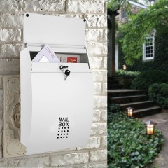 国产 信箱别墅信报箱室外防雨挂墙邮箱大号家用创意意见箱报纸杂志邮筒