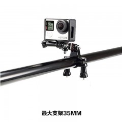 国产 配件运动相机骑行摩托车把管径支架原装单车夹