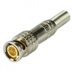 国产 美式免焊接BNC接头 监控摄像机配件 视频线连接器Q9头焊线头 铜芯