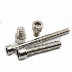 国产 201不锈钢圆柱头内六角螺丝螺栓/杯头螺钉M12*20/25/30/35/40-120