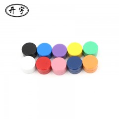 开宇 黑板吸铁石圆形磁铁片磁扣玩具彩色白板强力磁贴磁钉磁粒笑脸教具