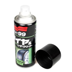 SOFT99 汽车用品 轮胎 橡胶 护色 上光保护蜡 30203