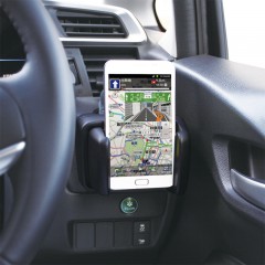 YAC 车载手机支架 适用于本田飞度GP5 GK3手机架 SY-H4