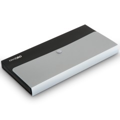 得力 文件夹小巧风琴包按扣票据文件袋小号多功能迷你单据账单收纳册发票欠条办公家用证件分类12格多层票据盒