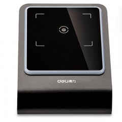 得力 二维码扫描器扫码器刷卡机花呗平台付款器