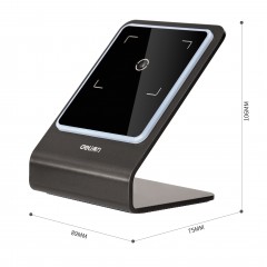 得力 二维码扫描器扫码器刷卡机花呗平台付款器