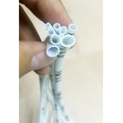 硕方 线号机套管pvc梅花管 线号管号码管0.5-10.0电线电缆号码管