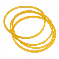 得力 3214橡胶圈 乳胶圈 皮筋 50g/筒 毛重0.05kg 牛皮筋