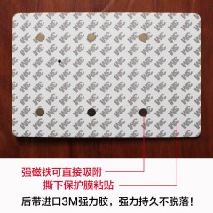 国产 设备状态管理标识牌带3M胶强磁铁蓝盖旋转机器标识卡插卡式运行待机开关机台维修管理牌可定做