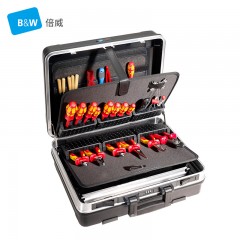 倍威 家用五金工具箱工业维修拉杆箱多功能车载收纳箱 120.02