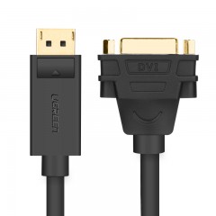 绿联 dp转dvi转接线displayport转dvi dp to dvi转接头母 20405