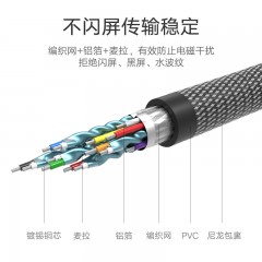 绿联 HD102 hdmi高清线2.0版机顶盒电脑数据线 4K电视连接线