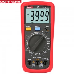 优利德 万用表数字高精度全自动电工维修数显万能表防烧高精度 UT39