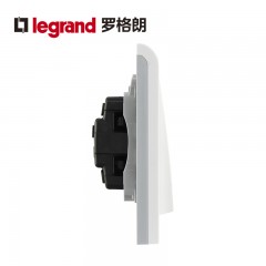 TCL罗格朗开关插座品牌K5系列三开双控墙壁开关面板