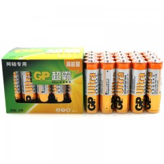 GP超霸 5号20节碱性高能五号无汞干电池