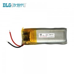 次世代 3.7V 聚合物锂电池 LP401030-65mAh