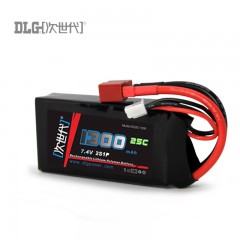 次世代 2S聚合物电池7.4V 2S25C-1300