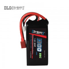 次世代 2S聚合物电池7.4V 2S25C-1300