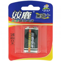 双鹿 9V 万用表层叠电池 6F22