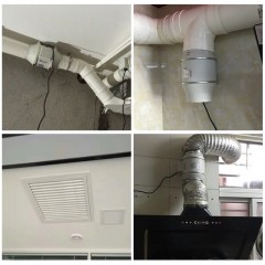 鸿冠 管道风机强力排气扇6寸 HG-HF-150P