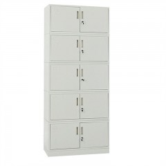 黎缘 铁皮柜五层档案柜办公资料柜带锁 LY-TPG013