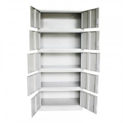 黎缘 铁皮柜五层档案柜办公资料柜带锁 LY-TPG013